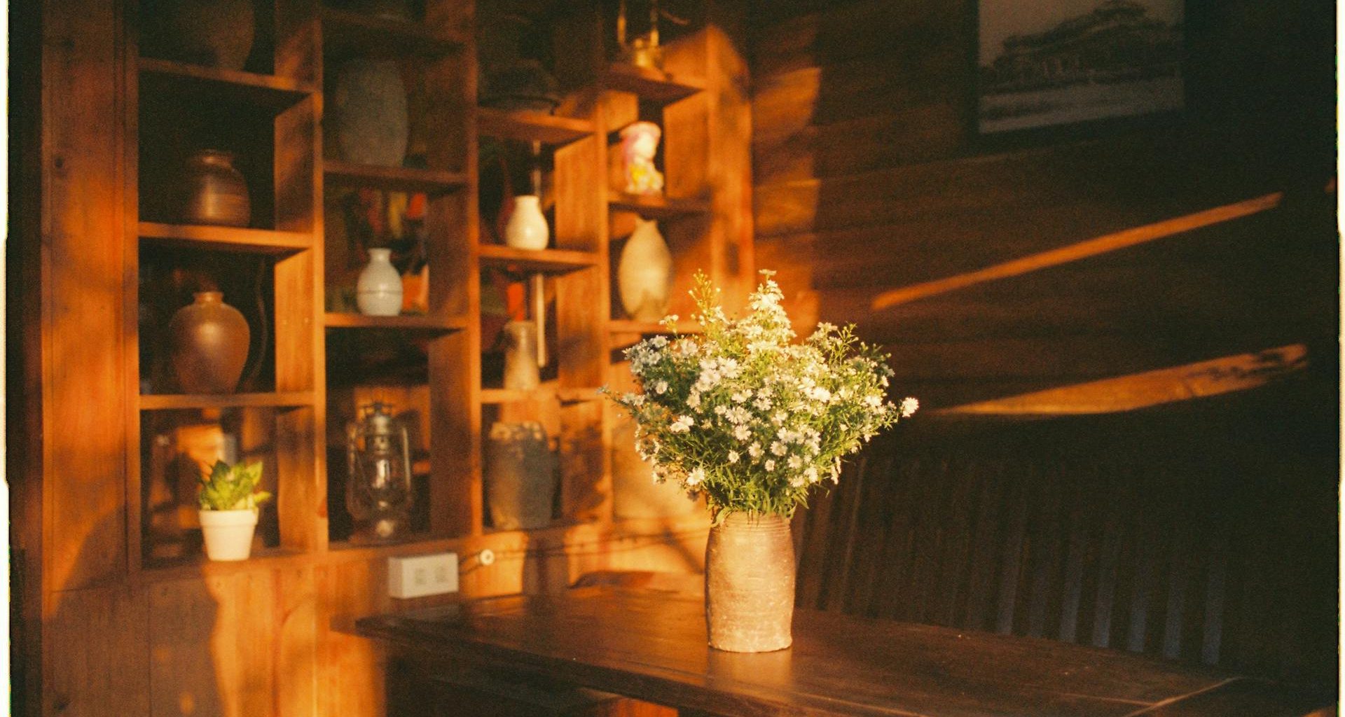 Houten interieur